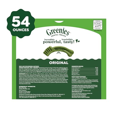 Teenie Original Natural Dental Dog Treats (192 Count (Pack of 1))