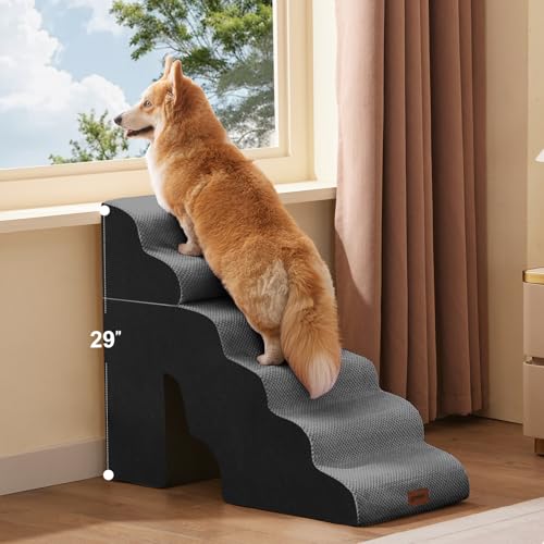 Dog Ramp for High Beds with Tunnel