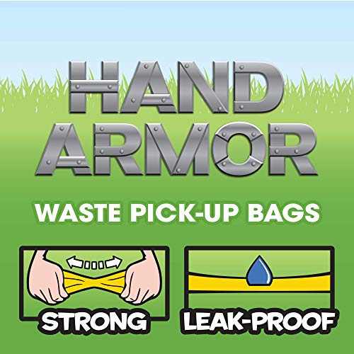 Dog Poop Bags with Easy Tie Handles (200 Count (Pack of 1))