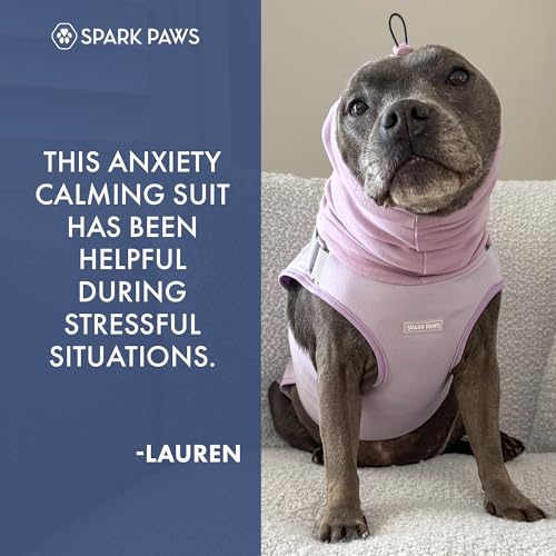 Anxiety Relief Vest for Dogs (02 Purple / Large)