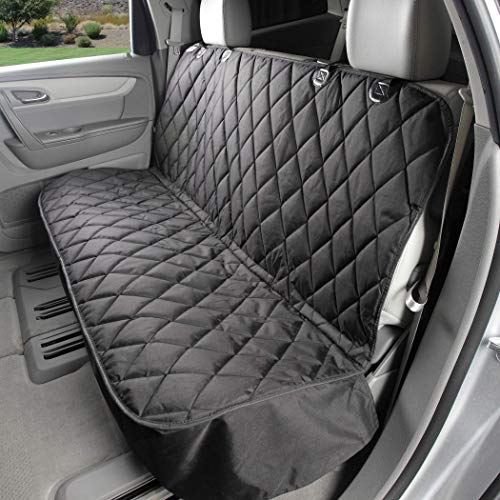 Heavy Duty Rear Seat Cover for Dogs (Black)