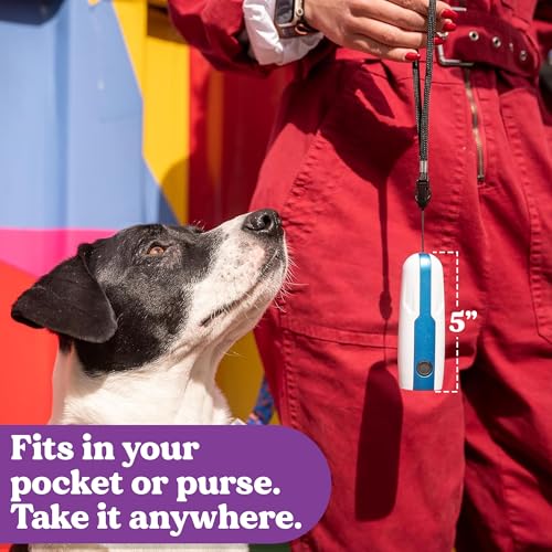 Doggie Don’t Anti Barking Device for Dogs (Purple, Rechargeable Battery)