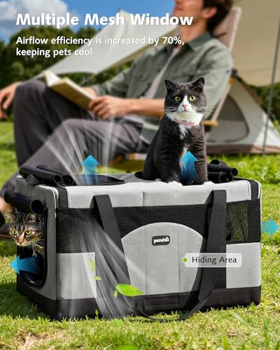 Large Cat Carrier (Grey)
