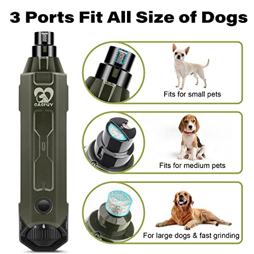 6 Speed Dog Nail Grinder (Army Green)