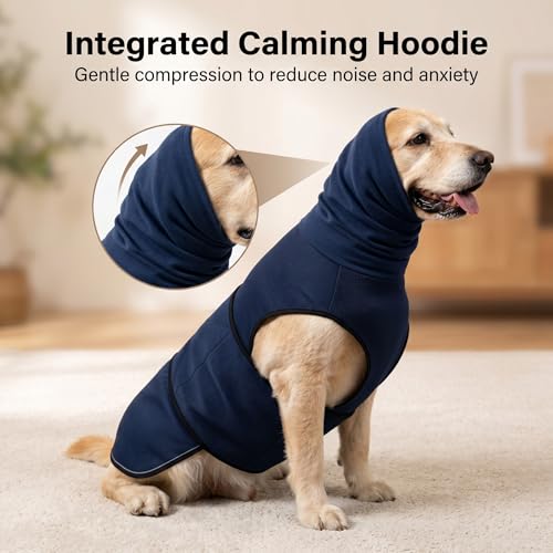 Dog Calming Vest with Hood (XXL)