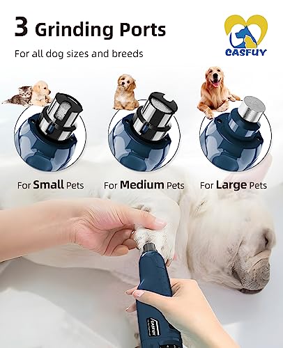 Dog Nail Grinder Quiet (Blue)