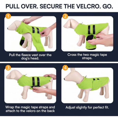 Small Dog Sweater (Green / X-Small)