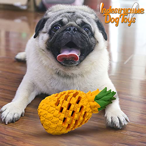 Indestructible Pineapple Dog Toy (6.7 In)