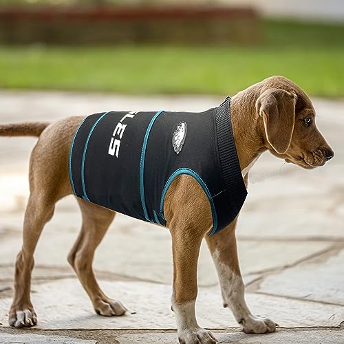 NFL Philadelphia Eagles Dog Anxiety Shirt Calming Soothing Solution Vest for Dogs (Philadelphia Eagles / Large)