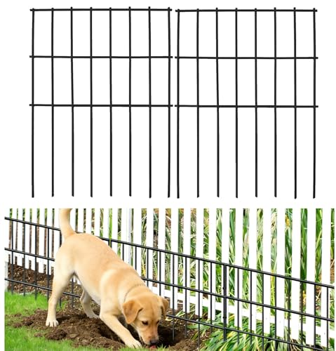 Black Animal Barrier Fence 16.5 in (16.5 in(H)x 10.4 ft(L) / Black)
