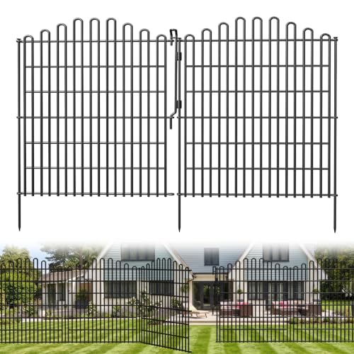 No Dig Garden Fence Panels (33 in(H) X 29 in(L))