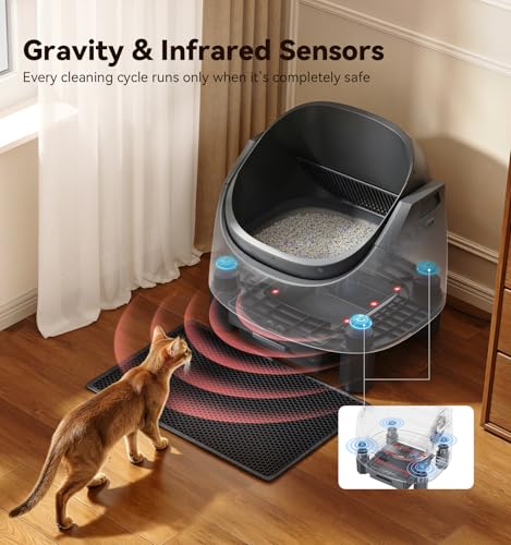 Automatic Litter Box Self Cleaning