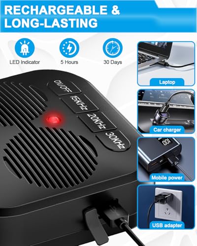 Anti Barking Device for Dogs (Black)