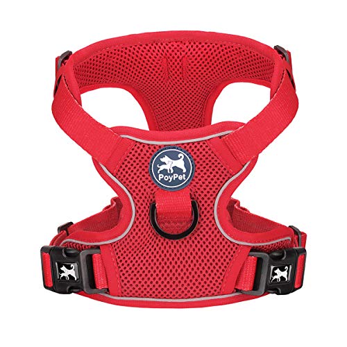 Mesh Dog Harness (XL / Red)