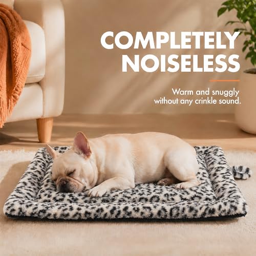 Self Warming Cat Pad for Cats and Dogs (30 x 24 inch / Black/White)