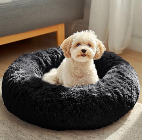 Dog & Cat Bed (20" / Pure Black)