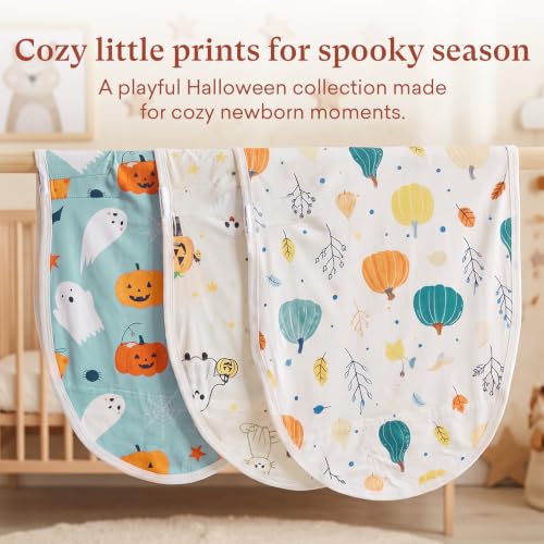 Baby Swaddle Wrap 3 (Woodland Halloween / Small)