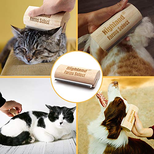 Professional Deshedding Grooming Tool for Dogs & Cats (L)