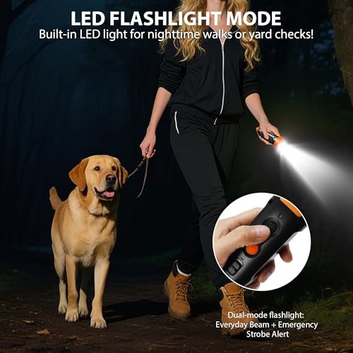 Ultrasonic Dog Bark Deterrent Devices (Black)