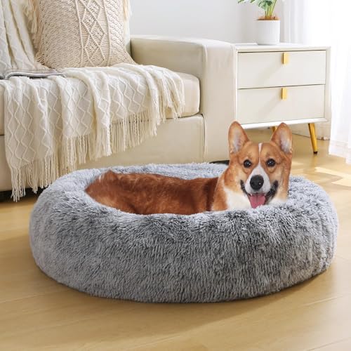 Dog & Cat Bed (23" / Smoke Black)