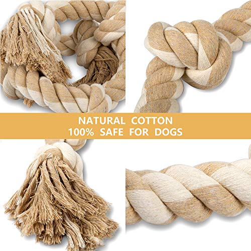 Dog Rope Toys for Large Dogs (5 Knots)