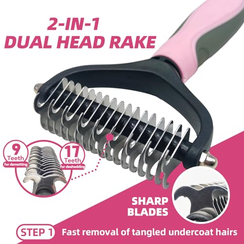 Pet Grooming Kit (A-Pink)