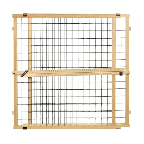 Wire Mesh Dog Gate (29.5"-50" Wide, 31" Tall)