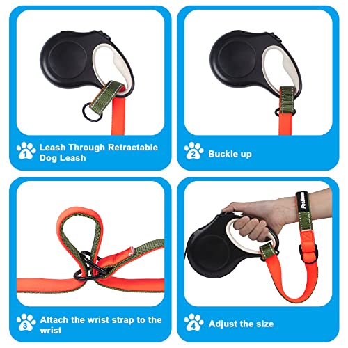 Short Dog Leash (Khaki Green / Short - 1 Pack)
