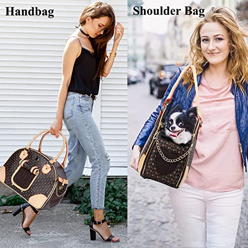 Luxury Pet Carrier (Coffee)