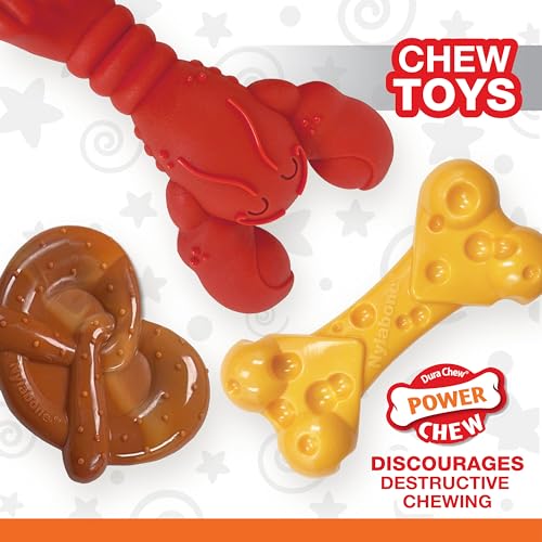 Power Chew Toy Bundle (Broccoli 3 Pack / Small)