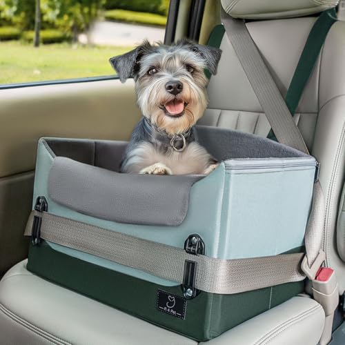 Dog Booster Car Seat (Green / Small)