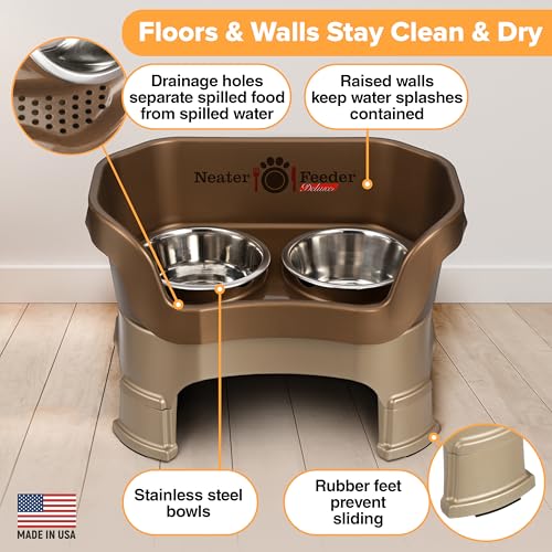 Neater Feeder Deluxe Mess (Medium + Standard Bowl / Bronze)