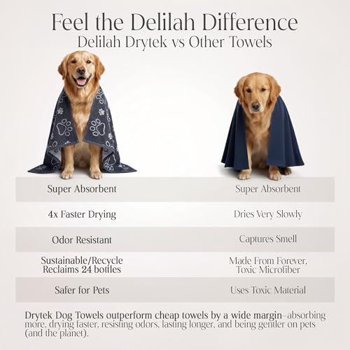 Drytek Dog Towel (Black)