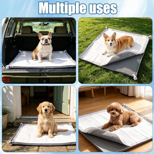 Silicone Dog Pee Pad Holder Fits Up to 24x24 Inch Pee Pads - PetSolution