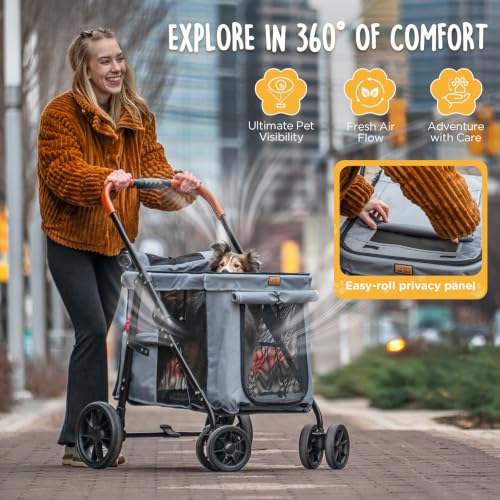 Scout Pet Stroller (Grey)