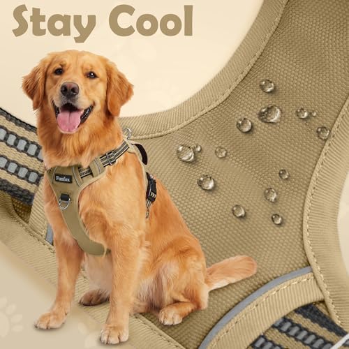 Dog Harness No Pull (Brown / Large)