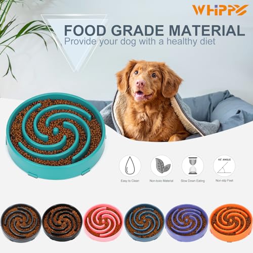 Green Slow Feeder Maze Puzzle Bowl (Large / H-green)