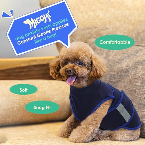Dog Anxiety Relief Coat (NavyBlue / Medium)