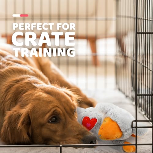 Heartbeat Puppy with Warm Bag for Dogs (Grey Sheep(Heartbeat + Warm Bag))
