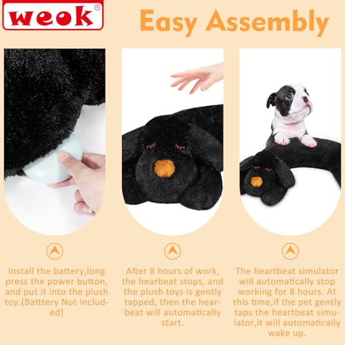 Heartbeat Puppy for Dogs (black)
