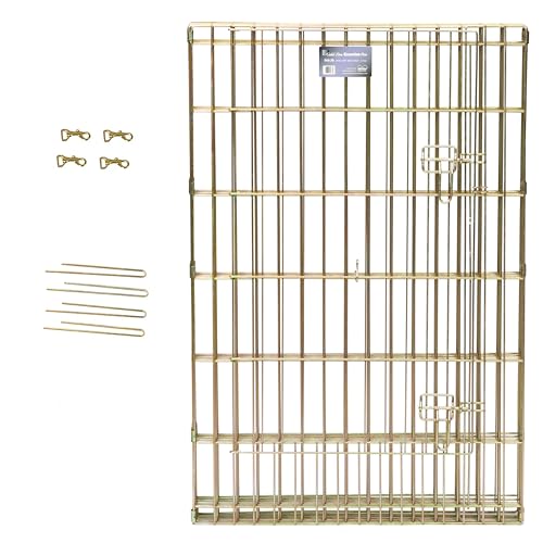 MidWest 24 Inch Exercise Pen (Gold Zinc w/ Door / 24" H)