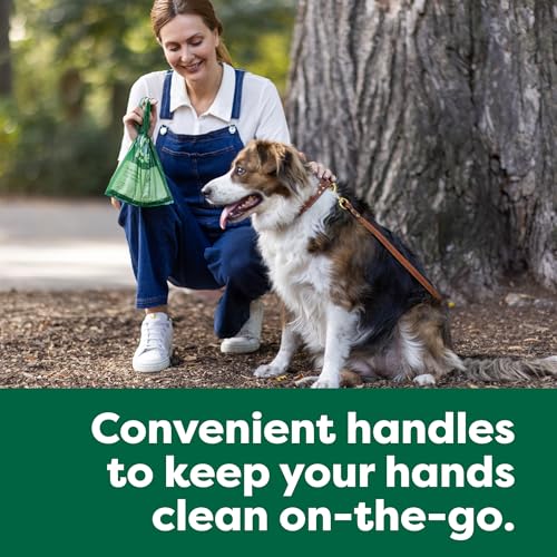 Dog Poop Bags for Dogs (120 Handle Bags (Box) / Lavender)