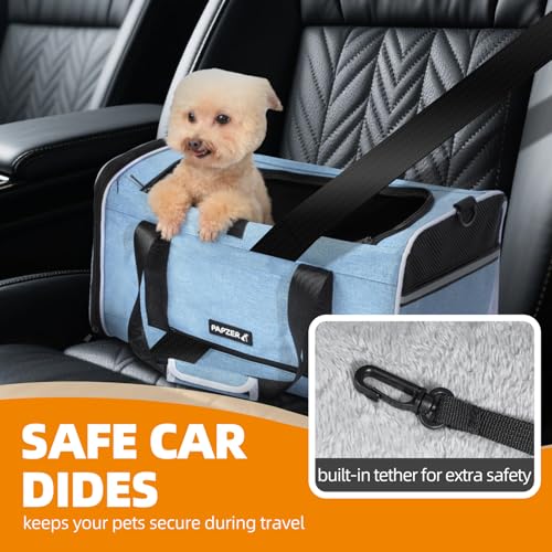 Cat Carrier for Travel (Blue / 18.0"L x 11.0"W x 11.0"H)