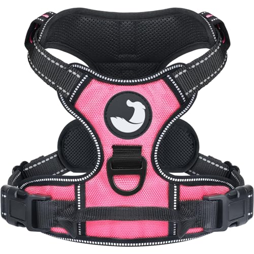 No Pull Dog Harness Medium Sized Dog (Medium / Pink)