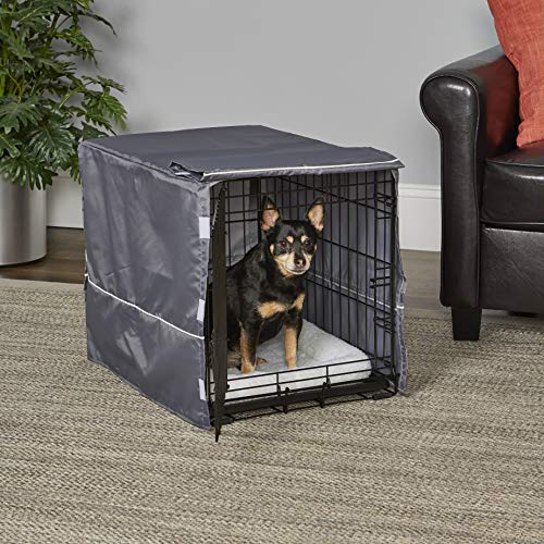 Midwest Homes for Pets Small Dog Crate Cover (Gray / 24 Inch)