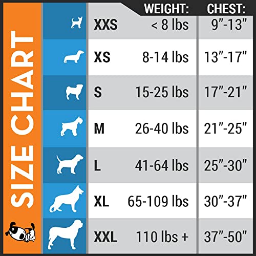 for Dogs Calming Anxiety Vest (Heather Grey / XS)