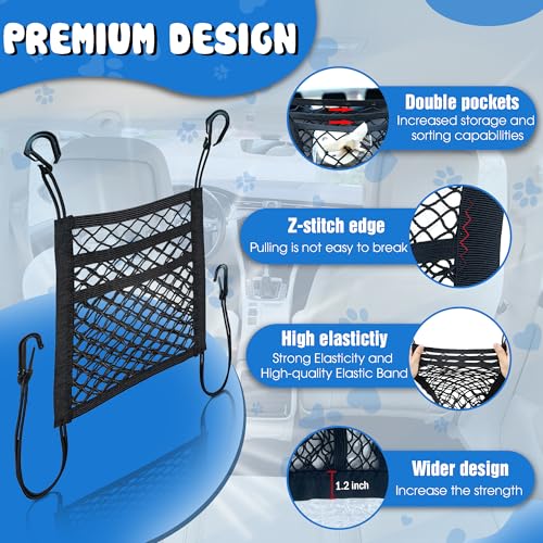 Universal Dog Car Net Barrier (3-Layer Mesh)
