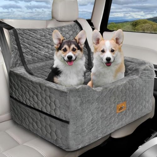 Dog Car Seat for Medium (Gray / Large)