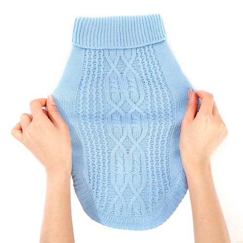 Cat Sweater Stretchy (Blue / X-Small)