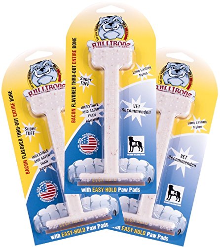 Nylon Dog Chew Toy for Aggressive Chewers (Large - 3 Pack)